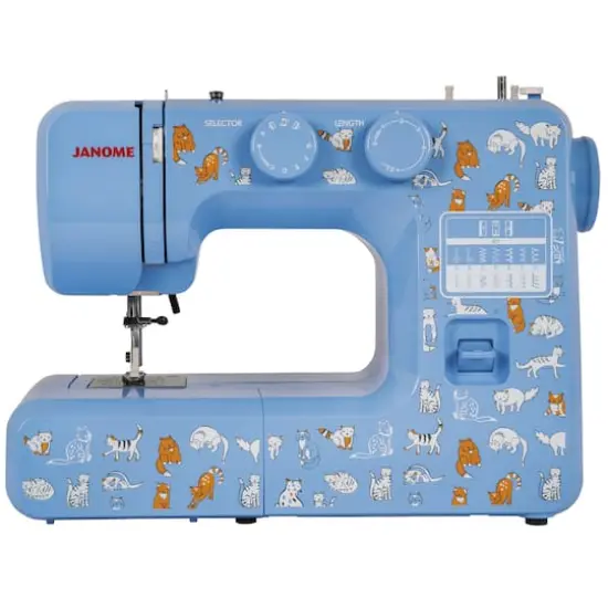Janome Cat Fancy Easy-to-Use Sewing Machine {1}
