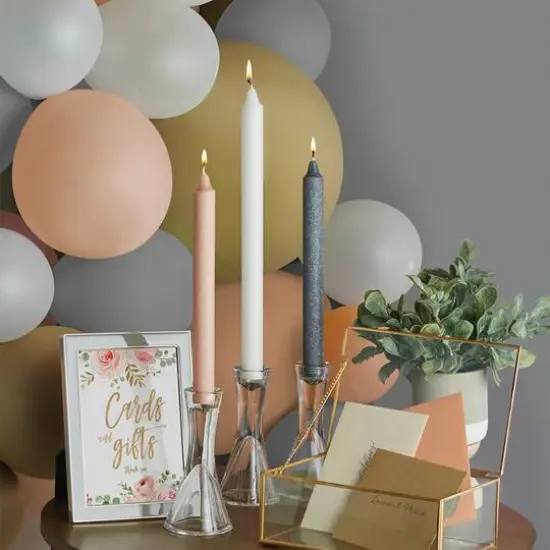 Root Candles 9" Unscented Timberline&trade; Arista&trade; Taper Candles, 12ct. Blossom {5}