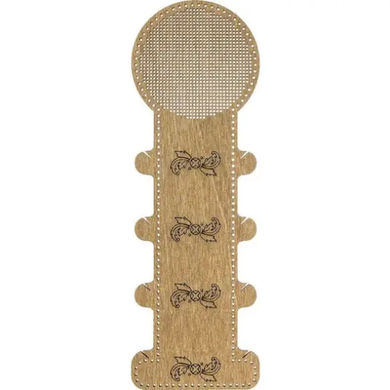 Wonderland Crafts Floral Embroidery Blank Wood Organizer {1}