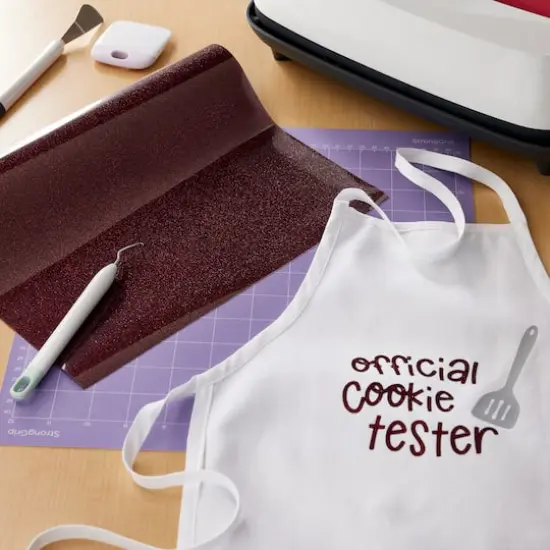 Siser&reg; Glitter Heat Transfer Vinyl, 36" Burgundy {7}