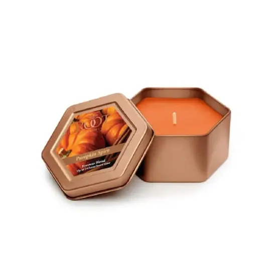 Root Candles Pumpkin Spice Beeswax Tin Candle {1}