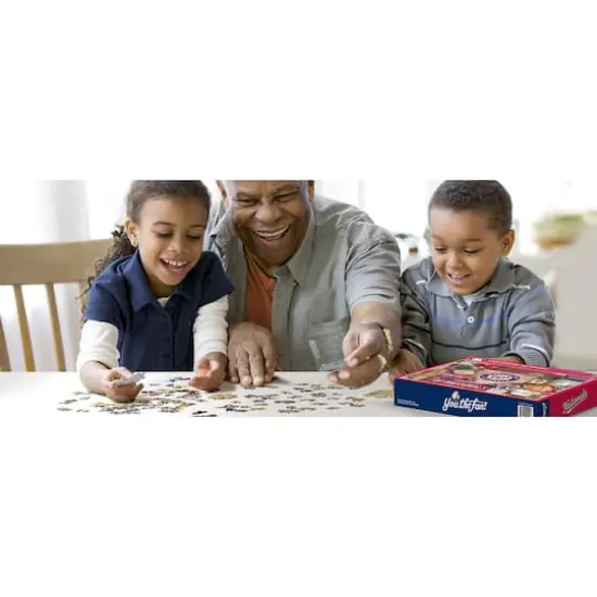 MLB Baseball Retro Series 500 Piece Puzzle Washington Nationals {4}