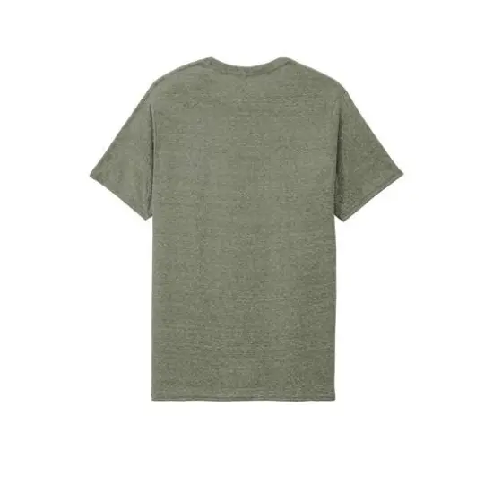 JERZEES&reg; Snow Heather Jersey T-Shirt Military Green {4}