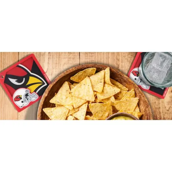 NFL 3D Logo Series Coaster Set Arizona Cardinals {4}