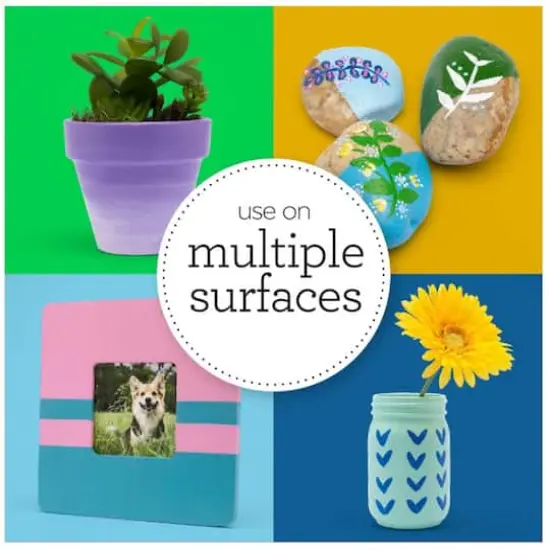 Apple Barrel&reg; Acrylic Multi-Surface Satin Paints & Mod Podge 21 Piece Set {6}