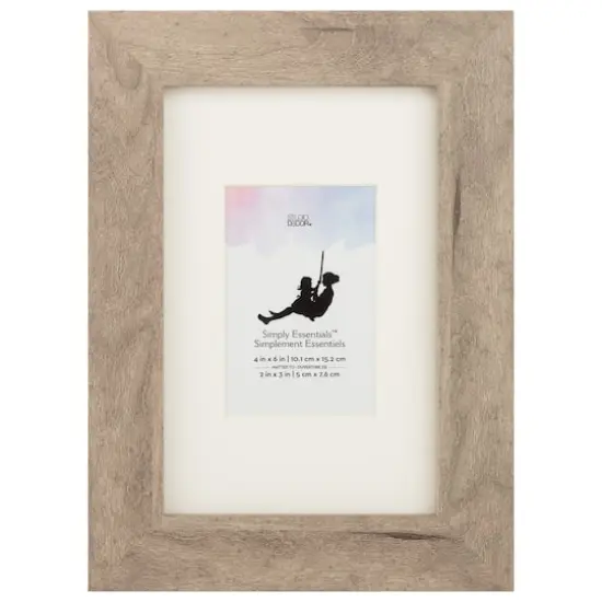 Simply Essentials&trade;2" x 3" Gray Frame by Studio D&eacute;cor&reg; {1}