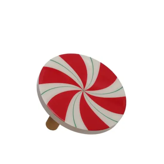 8" Red & White Peppermint Tabletop Riser by Ashland® {3}