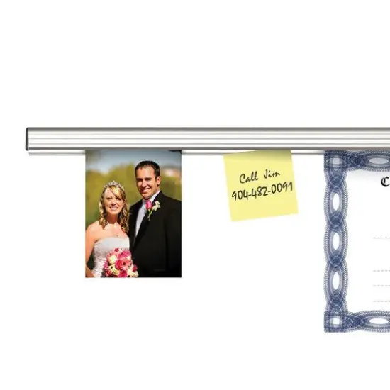 Grip-a-Strip&reg; Satin Display Rail {4}