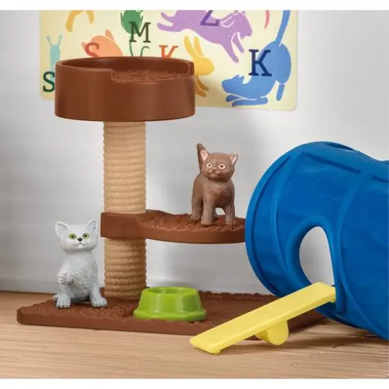 Schleich Farm World Pet Hotel Animal Playset {7}