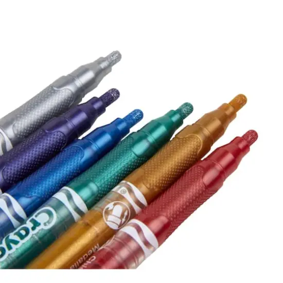 Crayola&reg; 6 Color Glitter Markers {4}