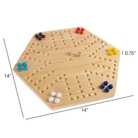 Toy Time Classic Wooden Strategic Thinking Game {3}