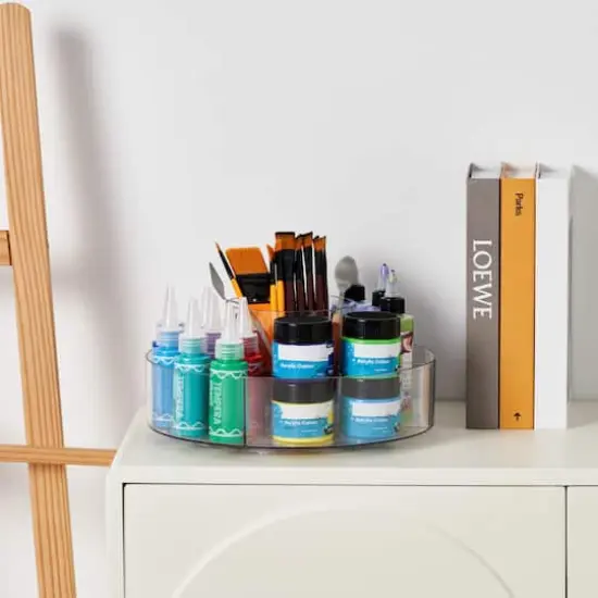 11" Clear Rotating Storage Tray by Simply Tidy&reg; {4}