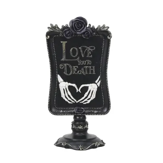 9" Love You to Death Tabletop D&eacute;cor by Ashland&reg; {1}