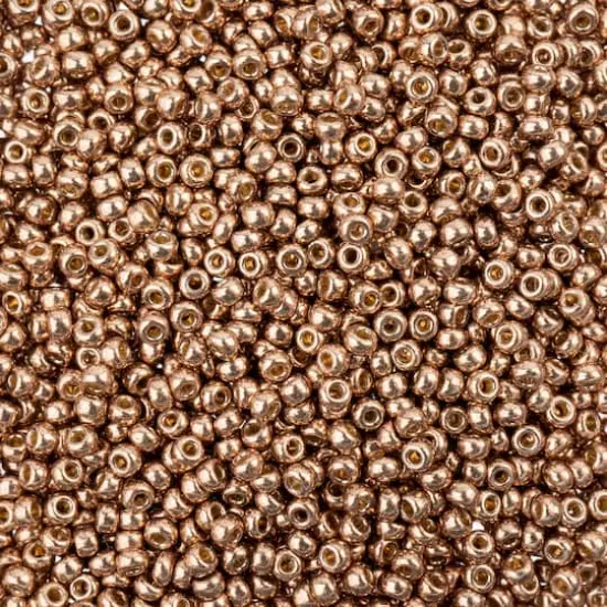 Miyuki&reg; 11/0 Glass Seed Beads, 22g Duracoat Galvanized Antique Gold {1}