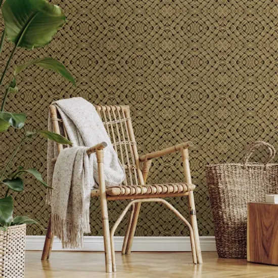 Tommy Bahama Offshore Sailor Peel & Stick Wallpaper Noir {3}