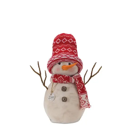 Snowman D&eacute;cor with Hat & Scarf Set, 12.25" & 15.25" {3}