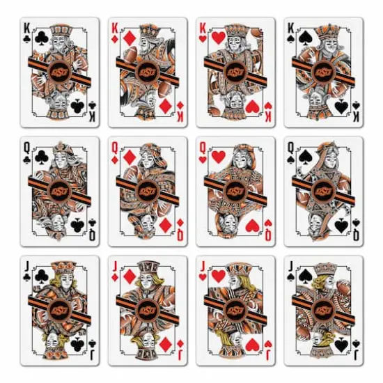 NCAA Classic Series Playing Cards Oklahoma State Cowboys {4}