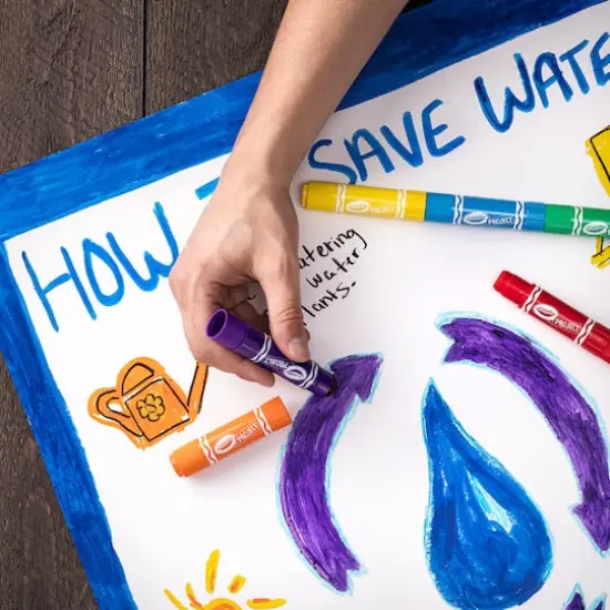 Crayola&reg; Project&trade; Quick-Dry Paint Sticks, 6 Packs of 6 {11}