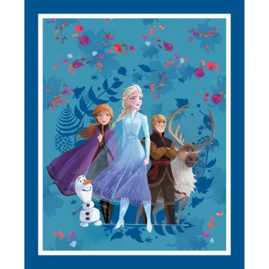 Disney&reg; Frozen 2 Friends Forever Panel Cotton Fabric {1}