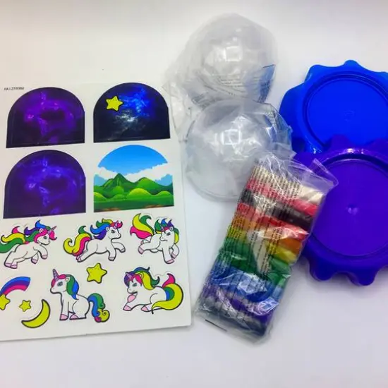 Amav Toys Unicorn Glitter Domes Activity Kit {5}