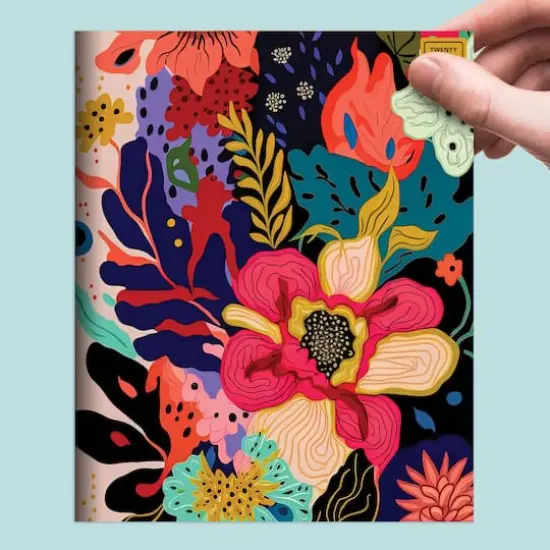 TF Publishing 2025 Eclectic Flowers Medium Monthly Planner {3}