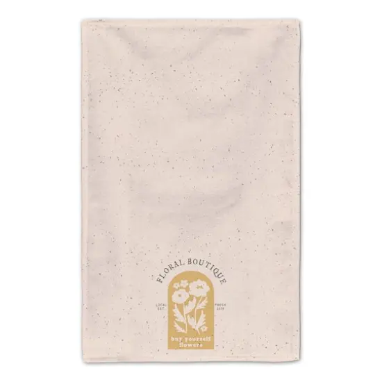 Floral Boutique Mod Sign 16" x 25" Towel Set {4}