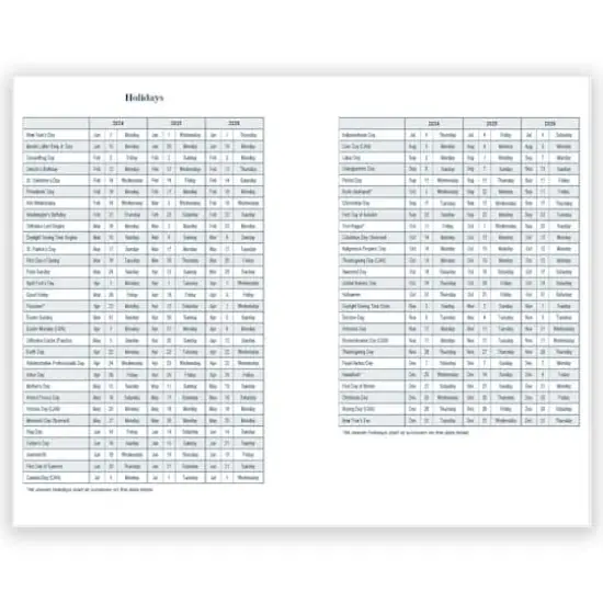 House of Doolittle&reg; Blue Recycled Daily Educational Planner {4}