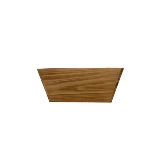 15.5" Natural Brown Wood Tray by Ashland&reg; {4}
