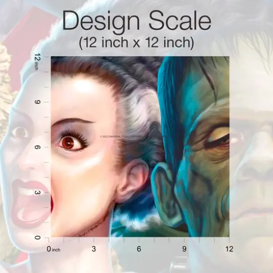 RoomMates Universal Studios Iconic Monsters Mural {6}