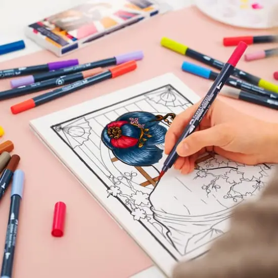 Faber-Castell&reg; Manga Goldfaber Sketch Markers {6}