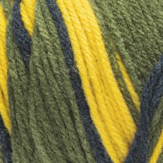 3 Pack Red Heart&reg; All In One Flower Power&trade; Yarn Goldenrod {5}