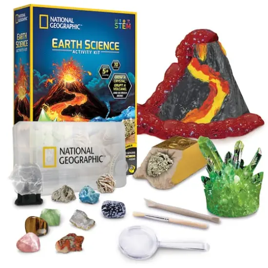 National Geographic&trade; Earth Science Activity Kit {1}