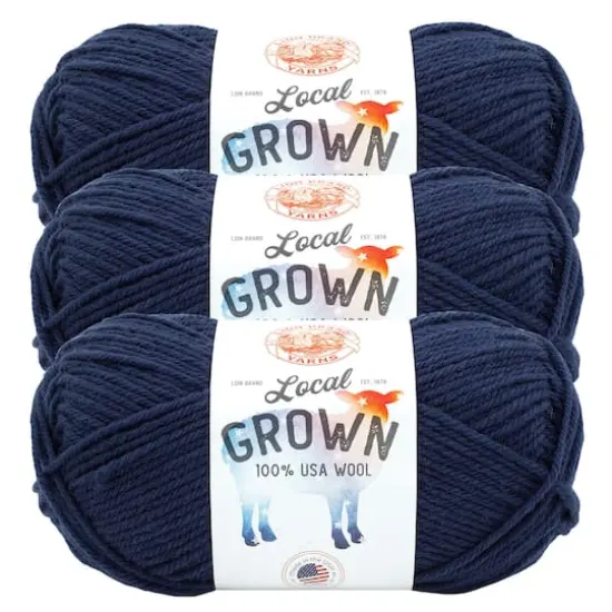 3 Pack Lion Brand&reg; Local Grown Yarn Liberty {1}