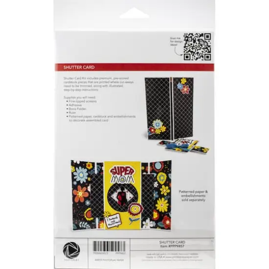 Photoplay&trade; Shutter Card, 3ct. {3}