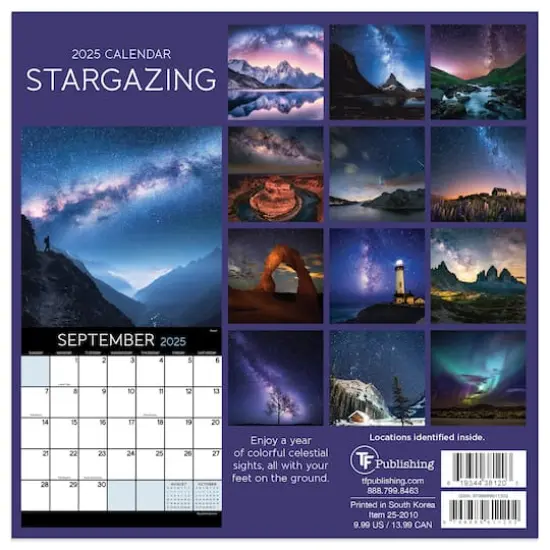 TF Publishing 2025 Stargazing Mini Calendar {3}
