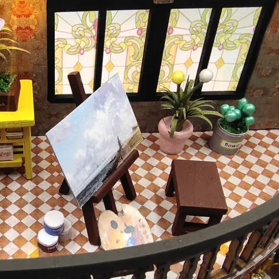 Sparkly Selections Dream Building Pavilion DIY Miniature Kit {10}