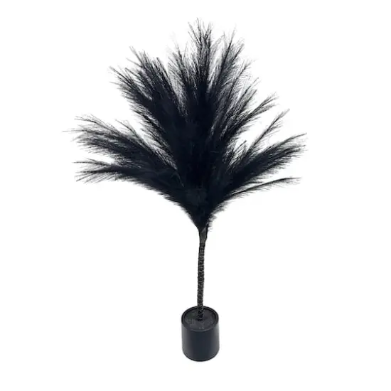 4ft. Black Pampas Tree by Ashland&reg; {1}
