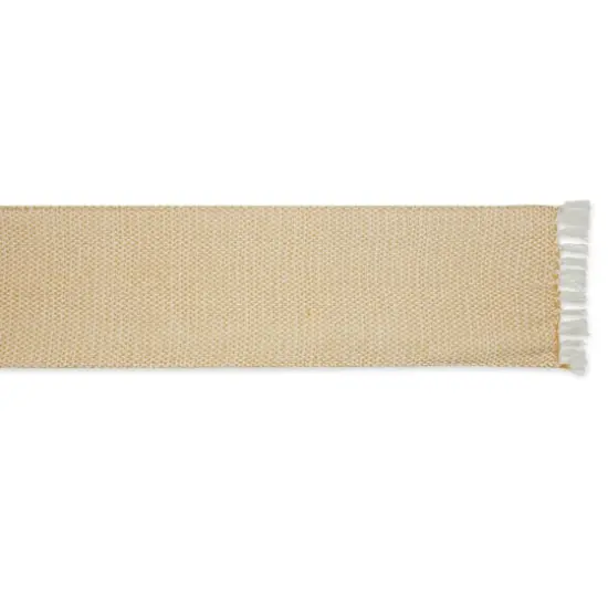 DII&reg; 72" Woven Table Runner Honey Gold {4}