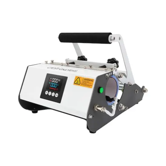 Craft Express White Elite Pro Tumbler Heat Press {1}