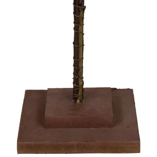 4ft. Unlit Red Berry Artificial Twig Christmas Tree with Square Stand {6}