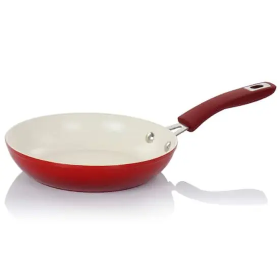 Oster Corbett 8-Piece Red Nonstick Aluminum Cookware Set {10}