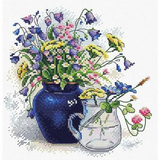 MP Studia Bouquet Cross Stitch Kit {1}