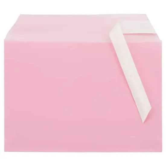 JAM Paper 4.62" x 6.43" Self Adhesive Closure Cello Sleeves, 100ct. Pink {4}