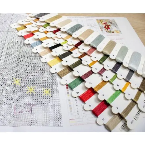 Letistitch Winter Playtime Counted Cross Stitch Kit {13}