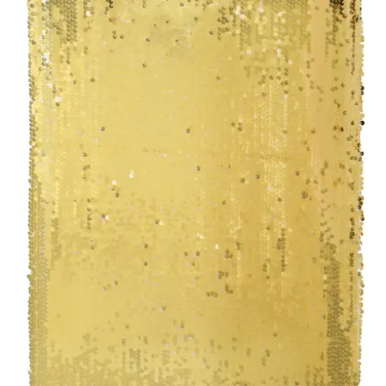 9ft. Champagne Gold Sequin Table Runner by Celebrate It&trade; {3}