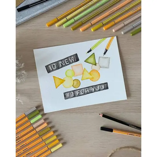 STABILO&reg; Pen 68 10-Pen Wallet Set II {6}