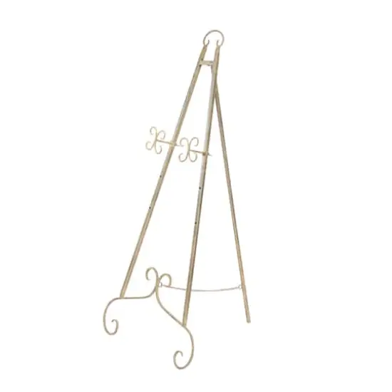 46'' Traditional Iron Easel Gold {5}