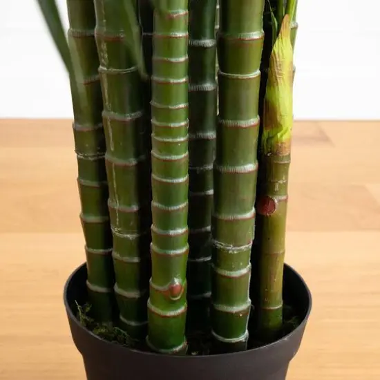 10ft. Potted Green UV Resistant Artificial Areca Palm Tree {5}