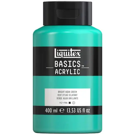Liquitex&reg; BASICS&trade; 13.5oz. Acrylic Paint 660 Bright Aqua Green {1}