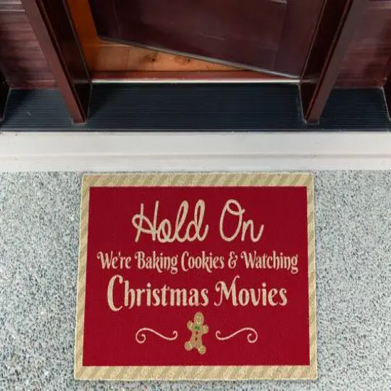 DII&reg; Cookies & Christmas Movies Doormat {6}